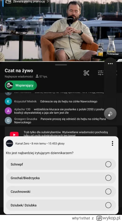 why1sthat - Patrzcie na ankiete na kanale zero XD ani jeden z republiki, zodyn.
Maski...