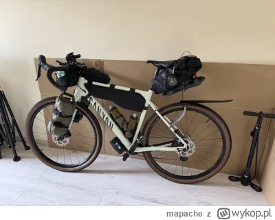 mapache - szukam opinii pomysły w którą stronę iść ze sprzętem do bikepackingu. obecn...