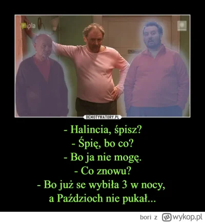 bori - Halinka?

Halinka?

Halinka, kurde...

#seriale #swiatwedlugkiepskich #feels