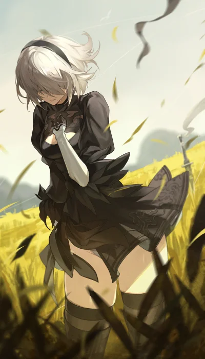 OttoFlick - #randomanimeshit #anime #nier #nierautomata #yorha2b #pixiv #