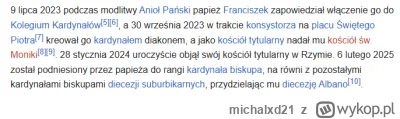 michalxd21 - Skubany, ale szybko awanse robi. W lutym został kardynałem, w maju papie...