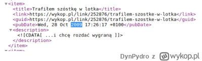 DynPydro - @mr-nobody: Działają tylko https://wykop.pl/rss i https://wykop.pl/rss/upc...