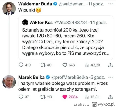 zygfryt - @01100011011010000110000101101101: Pisowskie szachy to już Belka wyjaśniał ...