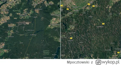 Mpocztowski - Skala wycinki lasów w Polsce,  doskonale to widać w porównaniu np do Ni...