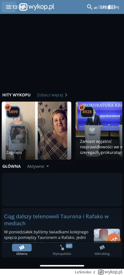 LeSmoke - Haha, na iOS siedzi pięknie go wasze PWA.
Szczególnie górna belka bardzo ła...