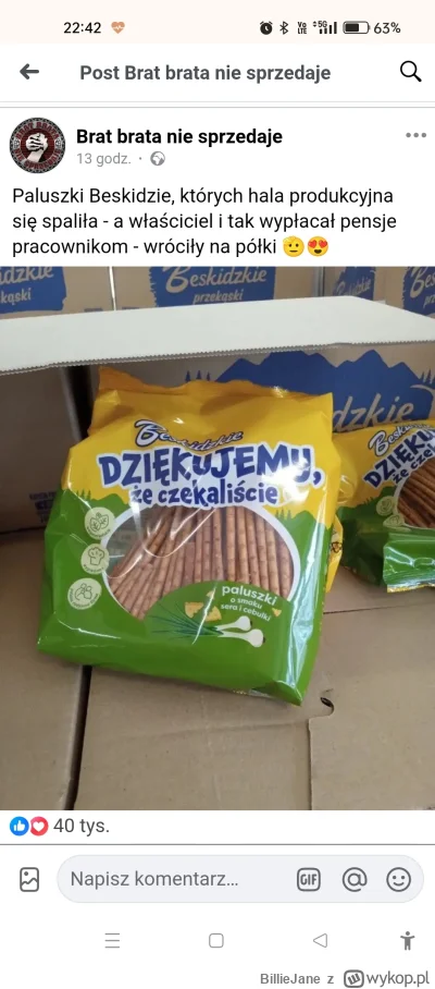 BillieJane - Rozczuliło mnie to