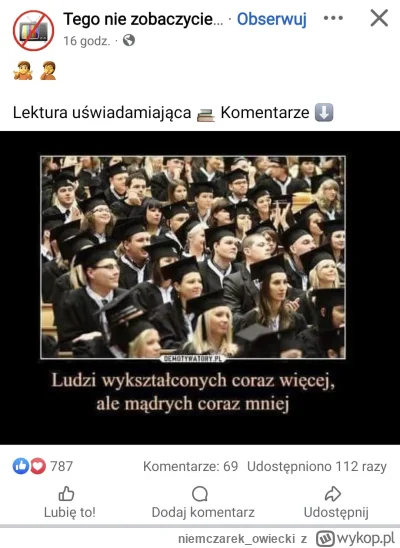 niemczarek_owiecki - #szury #bekazfoliarzy #polskieonuce
Oho, już zaczyna się nagonka...