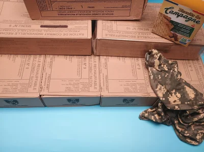 BrzydkiBurak - popros o szesc losowych racji. dostan 5x menu 9 i 1x menu 10  (╯°□°)╯︵...