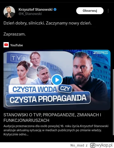 No_mad - Halyna trzymaj mnie bo nie wytrzymie.
PiSowski propagandzista udaje niezależ...