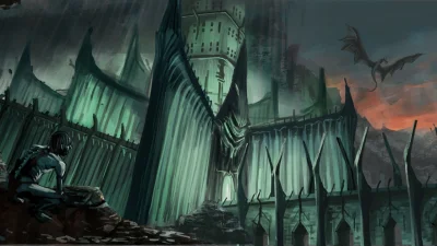 wfyokyga - Minas Morgul, ostatni bastion demokracji, który się opiera idologi Gondor