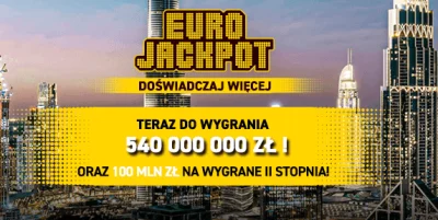 weteye - #rozdajo #wykopskubietotalizatora #lotto #eurojackpot

540 000 000   PIĘĆSET...