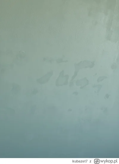 kubazet7 - Przed malowaniem zagruntowalem raz te placki gipsowe (zagipsowane dziury),...