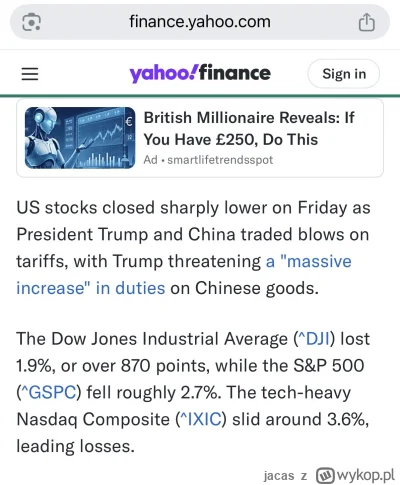 jacas - @clrshck: na Nasdaqu miałeś w piątek -3.6%, a mimo to w ostatnich 3 miesiącac...