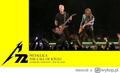 HenroS - Metallica: The Call of Ktulu

#metallica #muzyka #metal #thrashmetal