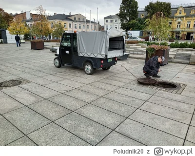 Poludnik20 - Pojazd elektryczny miejskiego serwisu w Tomaszowie Mazowieckim (woj. łód...