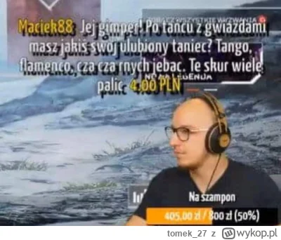 tomek_27 - Ale by wysyłał donejty, a najlepiej jeszcze czytane na głos np takie KA CZ...