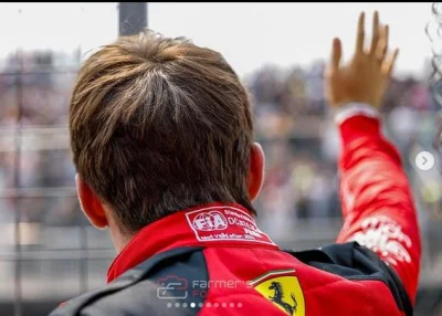 koralowiecc - Leclerc ma siwe włosy, czy to taka gra światła? #f1