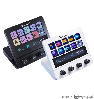 polu7 - MiraBox MBox N4 Stream Deck with 10 LCD Buttons and 4 Rotary Knobs w cenie 98...