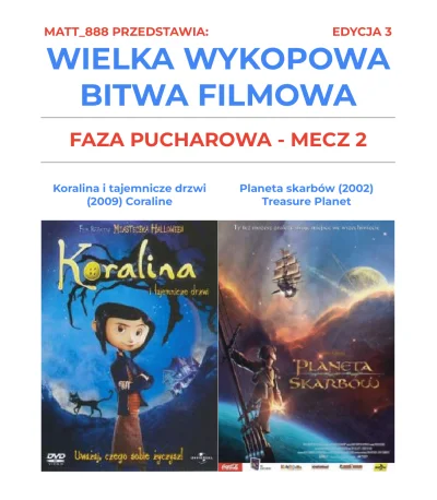 Matt888 - WIELKA WYKOPOWA BITWA FILMOWA - EDYCJA 3!

Tag do obserwacji lub czarnolist...