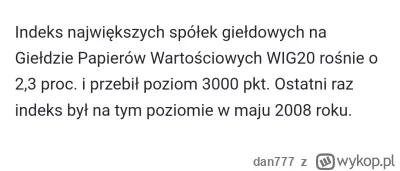 dan777 - #gielda #polityka 
Zaprzysiężenie nowego prezydenta doszło do skutku i już n...