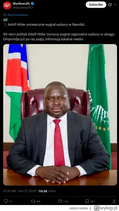 omicronns - #polityka #heheszki

Tego się nie spodziewałem.