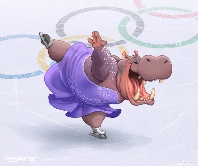 januszkasprzykowski - @SoaoheviVenusss: haha hipopotam na łyżwach, nie wytrzymie!!