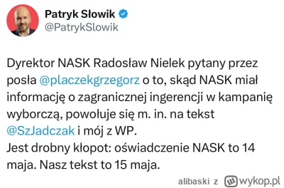 alibaski - Fachowcy XD

#ai
#informatyka
#nask