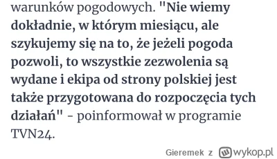 Gieremek - >Gdzie jest jasna deklaracja, że to Polacy będą zajmować się ekshumacją?

...