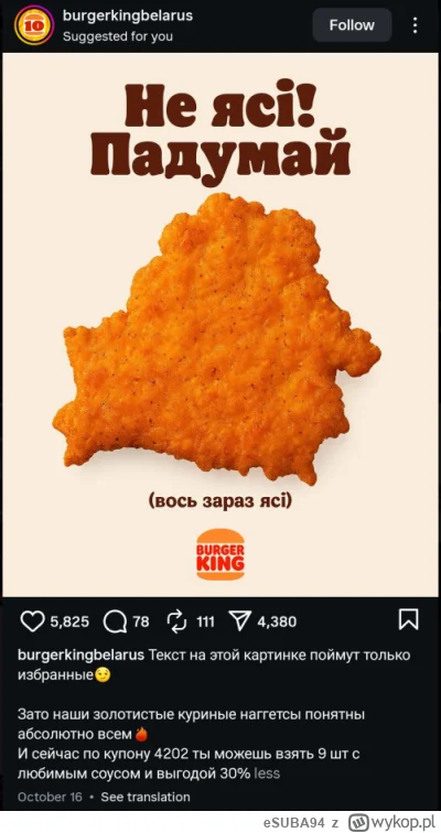 eSUBA94 - to fajne te sankcje....
amerykański burgerking sobie działa na ich rynku, w...