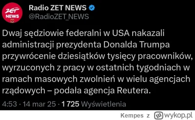 Kempes - #polityka #trump #musk #bekazpisu #bekazkonfederacji #bekazprawakow 

Tak w ...