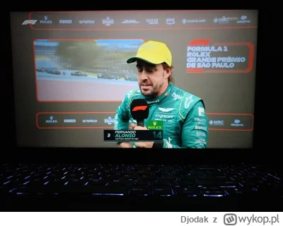 Djodak - #f1 wspanialy człowiek, warto było czekać tyle na jego kolejne podium