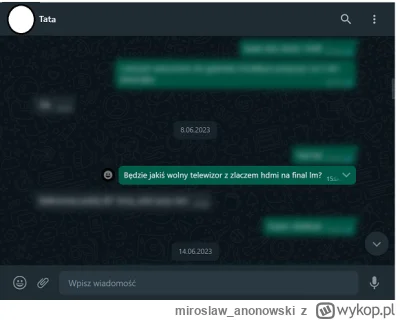 miroslaw_anonowski - #whatsapp czy wersja webowa tez wam bluruje wszystkie wiadomosci...