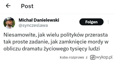 kuba-rozpruwa - Was też się to tyczy śmieszki. Może chociaż na te parę dni wstrzymajc...