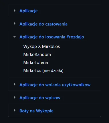 WykopX - @Estetykatopodstawa: https://github.com/wykopx/Aplikacje-wykopowe/wiki/Aplik...