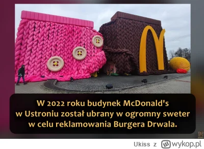 Ukiss - McDonald's w Ustroniu 3 lata temu przygotował się na zimę w wyjątkowy sposób ...