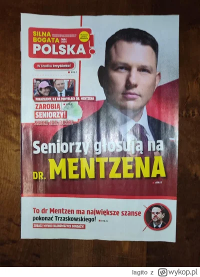 lagito - Z nieskrywaną fascynacją obserwuję kampanię Sławomira Mentzena. To spektakl ...