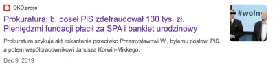 jankiel319 - @Neobychno: zaraz tam jedyne osiągnięcie, a #!$%@?ć 130k z konta fundacj...