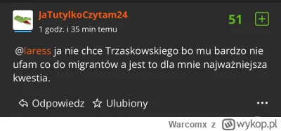 Warcomx - Gościu, w tym k--------u to mało który Polak ma ochotę zostać, nie liczyłby...
