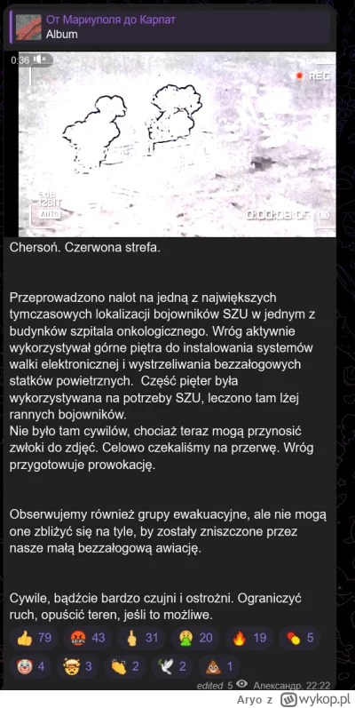 Aryo - Oczywiście w takiej sytuacji każdy szpital określają jako bazę SZU/NATO/SBU it...