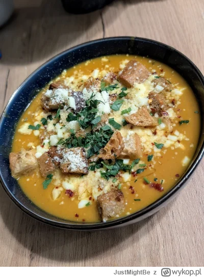 JustMightBe - #gotujzwykopem Zupa krem.Krem z dyni ( ͡º ͜ʖ͡º)