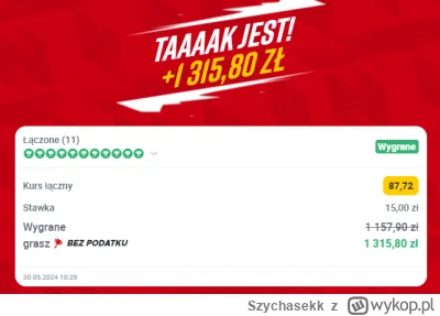 Szychasekk - Miałem trochę przerwy, bo urlop i nie śledziłem, ale tenis znowu oddał, ...