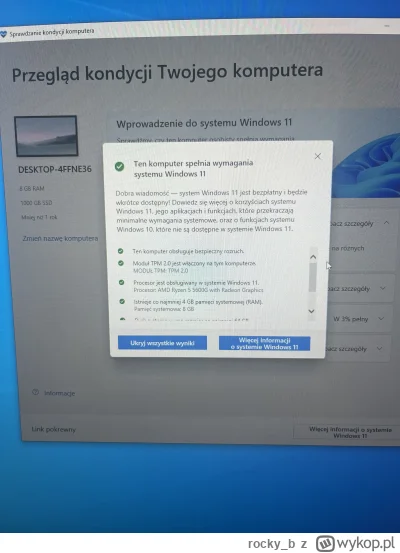 rocky_b - Chce zainstalować Windows 11 na świeżym kompie i wyskakuje komunikat że kom...