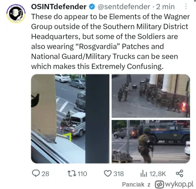 Panciak - #ukraina #rosja #wojna 
Co tu się dzieje do #!$%@? pana xd