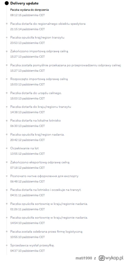 mati1990 - z takich śmiesznych rzeczy, chińczyk wysłał zabawkę 10.10 i z chin do pols...