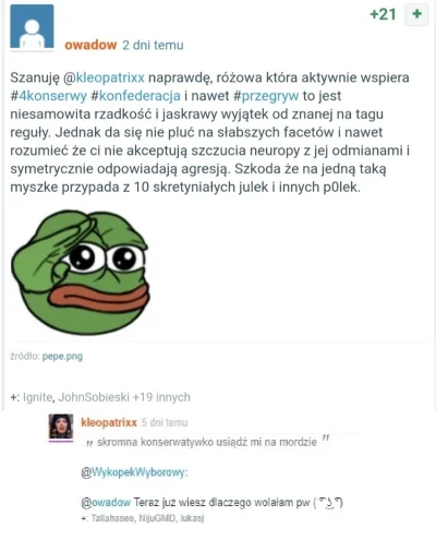 officer_K - >Ale w sumie po niechcianych przez kobiety przegrywach - głównej silę was...