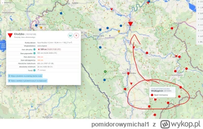 pomidorowymichal1 - Czyli jak zbiornik w Międzygórze przelewa to pójdzie fala na Kłod...