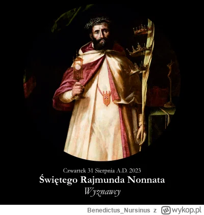 BenedictusNursinus - #kalendarzliturgiczny #wiara #kosciol #katolicyzm

Czwartek 31 S...