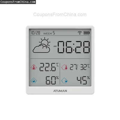 n____S - ❗ Xiaomi Duka Atuman TH3 Smart Hygrometer Thermometer
〽️ Cena: 15.29 USD (do...