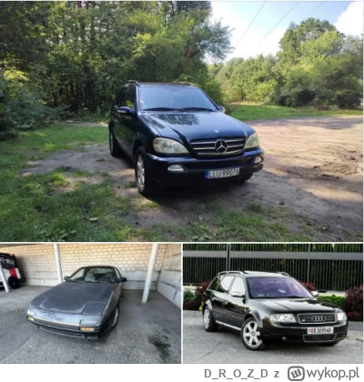 DROZD - Zeszło na Pniu! Z raportu sprzed tygodnia (11.09):
1) Mercedes-Benz W163 ML40...