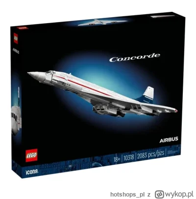 hotshops_pl - Zestaw LEGO Icons Concorde 2083 części (10318)

https://hotshops.pl/oka...